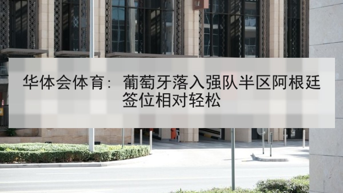 华体会体育: 葡萄牙落入强队半区阿根廷签位相对轻松